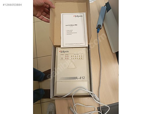 Telpaş telefon santrali A-412 mikro PBX - sahibinden.com