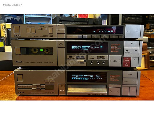その他 akai1824 Akai AM-U3 + HX-3 + AT-S3 vintage müzik sistemi (1984) Japan on