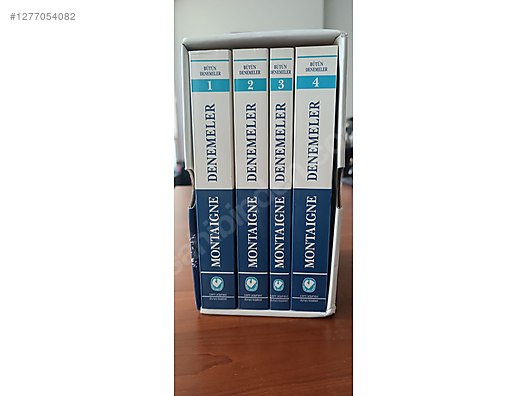 Montaigne Bütün Denemelee - Antika Antika Kitap ve Çeşitli Antika Eşyalar sahibinden.com'da