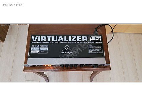 Behringer VIRTUALIZER 3D FX 2000 - Efekt Pedalı ve Diğer Enstrüman