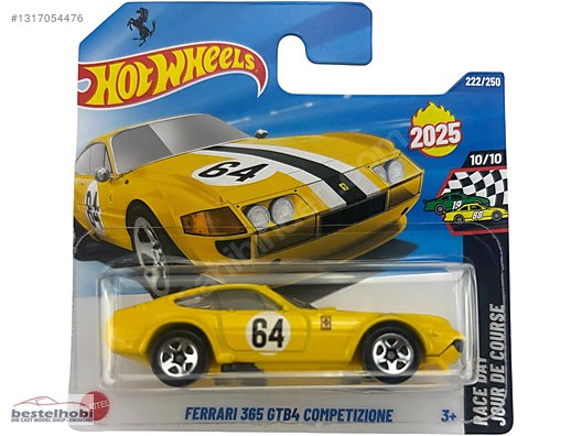 Hot Wheels Diecast Model 1:64 Ferrari Araba - 1317054476