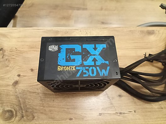 Cooler Master GX Bronze 750W 80 bronz plus sahibinden.comda