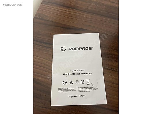 Used & Brand New Items / Gaming & Gamers Exclusive / Gaming Equipment / PC Game Racing Wheels