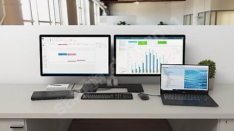 itec / usb hub / 2 monitör bağlantı switch - CADUAL4KDOCKPD