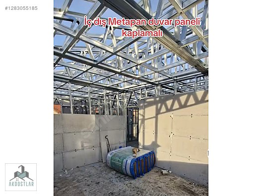 Tek Katlı 2+1 Çelik Ev Modelleri