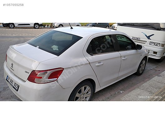 peugeot 301 2022 white