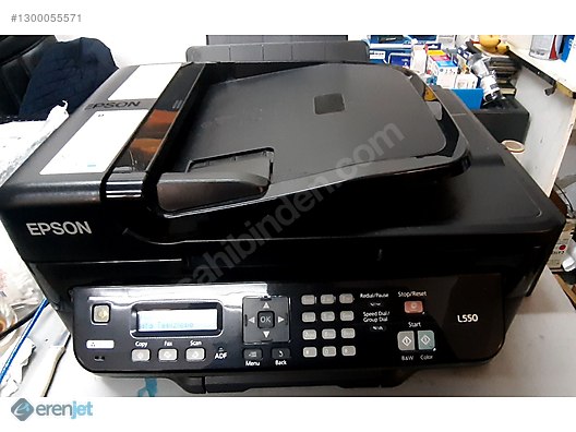 Yazıcı / EPSON L550 TANKLI YAZIZCI FAX FOTOKOPİ TARAYICI ETHERNET