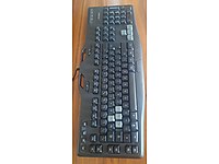 Logitech ışıklı klavye