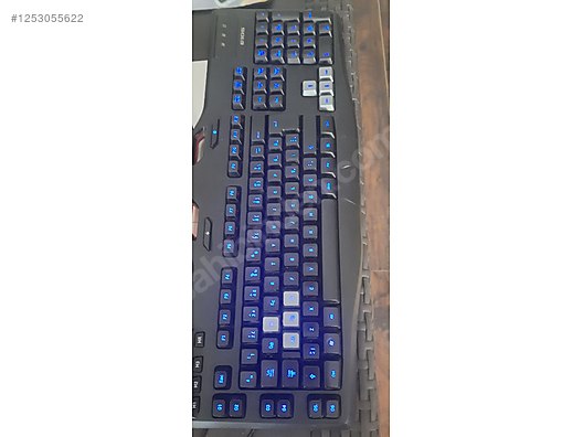 Logitech ışıklı klavye - Oyuncu Klavyesi