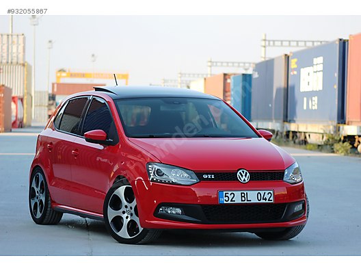 volkswagen polo 1 4 tsi gti hatsiz boyasiz imola kirmizi cam tavan led cth motor dgs 7 ileri at sahibinden com 932055867