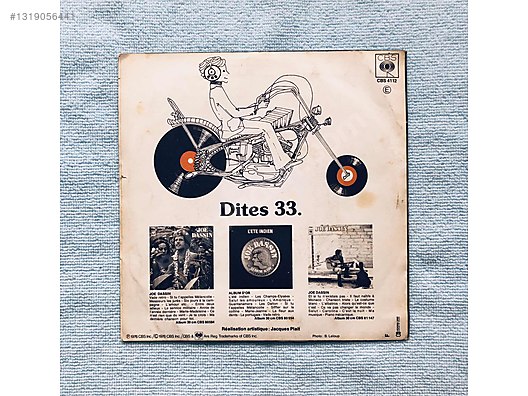 洋楽 SUUK 1976 CD Joe DASSIN * ET SI TU N'EXISTAIS PAS / SALUT * 1976 * 45lik Plak