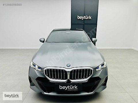 'beytürk' 2023 BMW 520d xDRİVE M SPORT FROZEN GRİ...