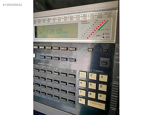 Sony / SONY ICF-2001D 985 MÖDEL JAPAN MENŞELİÇÖKBANTLİ DÜNYA
