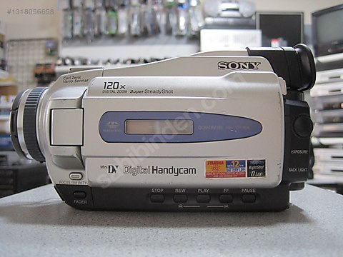 SONY DCR-TRV18 MİNİ DV KAMERA GECE GÖRÜŞLÜ ÇOK TEMİZ sahibinden