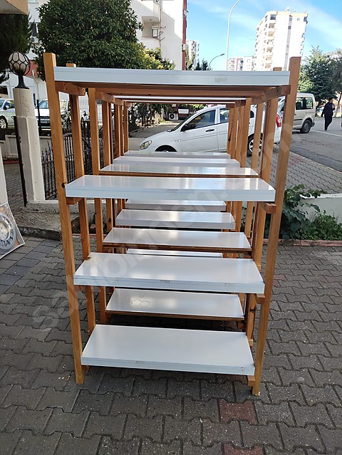 Mağaza Rafı 1.Kalite Hatasız özel yapım az kullanılmış