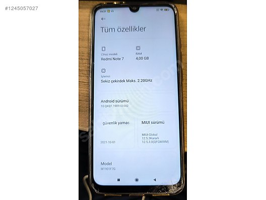 İkinci El ve Sıfır Alışveriş / Cep Telefonu & Aksesuar / Cep Telefonu / Xiaomi / Redmi Note 7