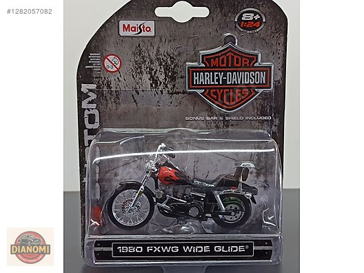 Maisto Diecast Model 1/24 Harley-Davidson Motosiklet Çeşitleri