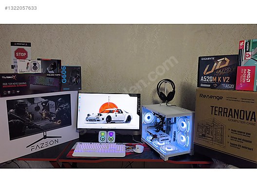 83ページ PC-OEM / İNANILMAZ SET - 27 İNC 300 HZ - RYZEN 5600X - RX 7600 XT