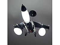 çocuk odası uçak avize