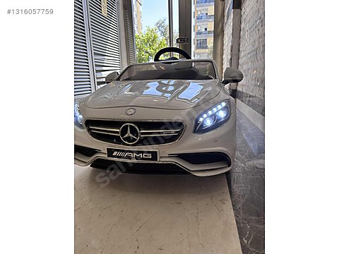 Lisanslı Mercedes AMG S63 Akülü Araba Sıfır Ayarında sahibinden