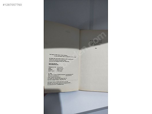 İkinci El ve Sıfır Alışveriş / Kitap, Dergi & Film / Kaynak & Bilgi Kitapları / Kişisel Gelişim