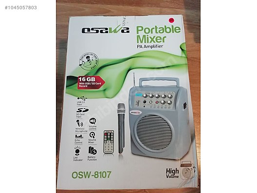 osawa portable mixer pa amplifier