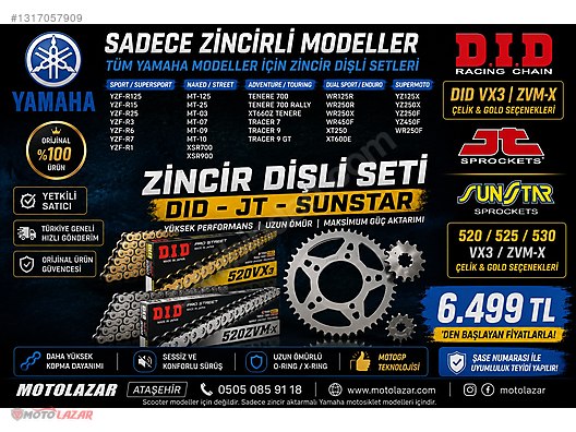 JYJ CD DVD 3点セット Transmission / YAMAHA TÜM MODELLER ZİNCİR DİŞLİ SETİ DID VX3 ZVM-X