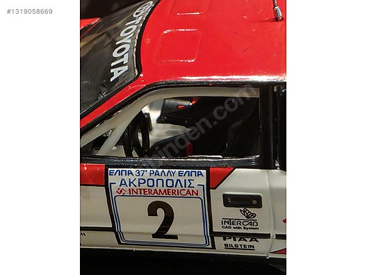Toyota Celica GT-Four #2 Acropolis Rally 1990 Ixo Altaya 1:43 on