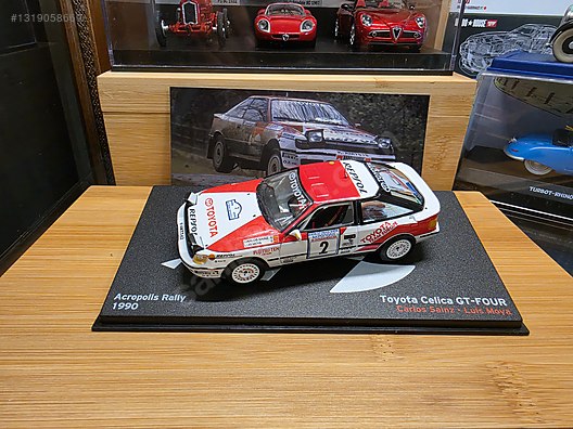 Toyota Celica GT-Four #2 Acropolis Rally 1990 Ixo Altaya 1:43 on