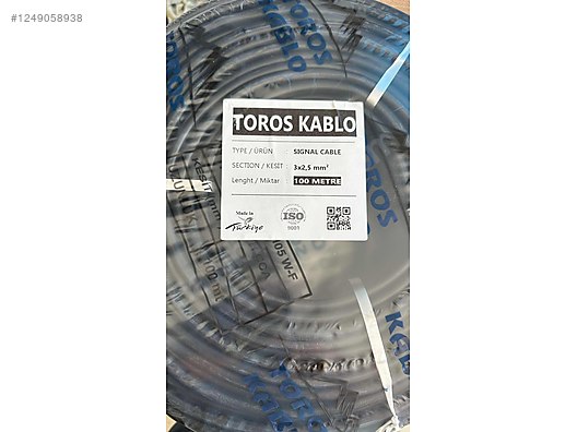 İkinci El ve Sıfır Alışveriş / Bahçe & Yapı Market / Yapı Malzemeleri / Elektrik Tesisatı / Kablo