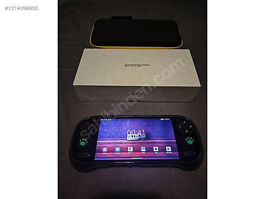 Retroid Pocket G2 8/128gb Siyah Android El Konsolu RP5'in 2 katı