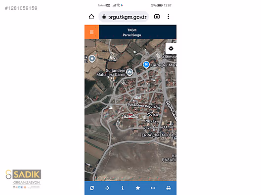 SULTANDEREDE SATILIK ARSA #1281059159