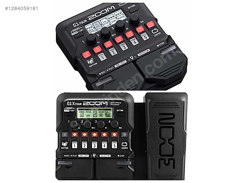 ZOOM G1 FOUR- ZOOM G1X FOUR SES YAZILIR DETAYLAR AÇIKLAMADA