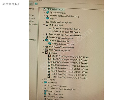 İkinci El ve Sıfır Alışveriş / Oyunculara Özel / Oyun Bilgisayarı / Oyuncu Masaüstü Bilgisayar / İzoly