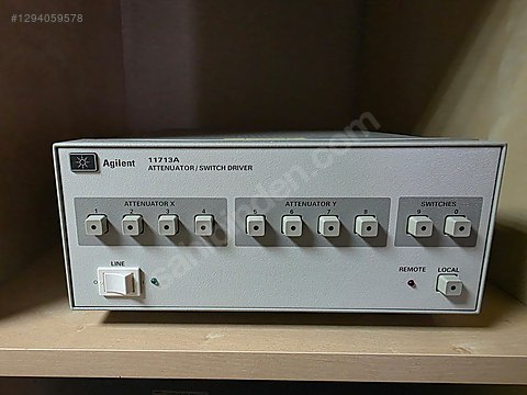 HP/Agilent 11713A アッテネータ/スイッチ・ドライバ 11713E アッテネータ／スイッチ・ドライバ | キーサイト