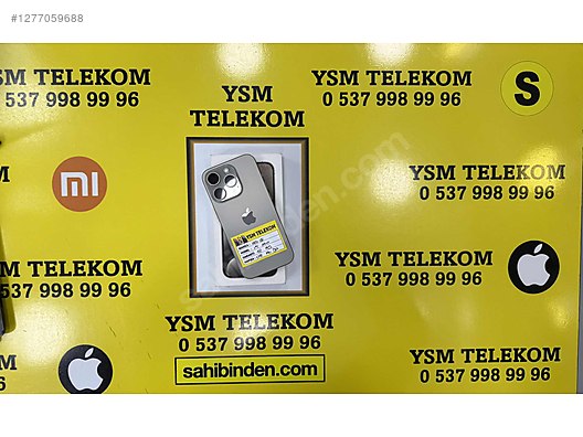 Resim Apple iPhone 15 Pro İkinci El TR | 128 GB | Natürel Titanyum İkinci El YSM TELEKOM'DAN İPHONE 15 PRO 128 GB NATURAL