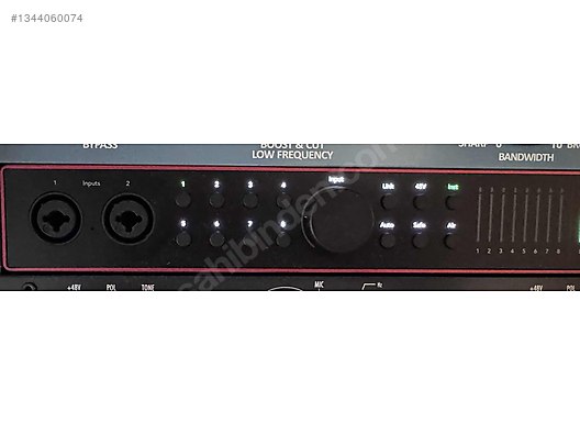 Focusrite Scarlett 18i20 4th Gen Son Sürüm Ses Kartı sahibinden