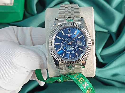 Rolex ROLEX SKY DWELLER BLUE DIAL 42mm KUTU TAM SET at sahibinden 1209060106