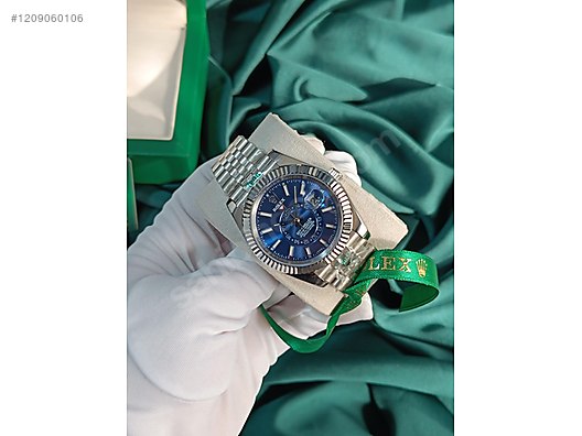 Rolex sky dweller stainless steel blue dial sale