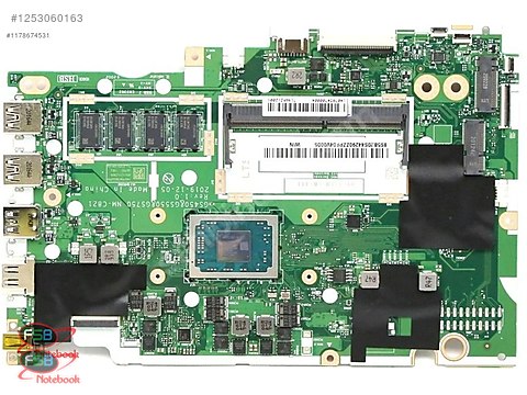 Lenovo IdeaPad 3 NM-C821 NMC821 R7-3700 CPU 4 GB Anakart