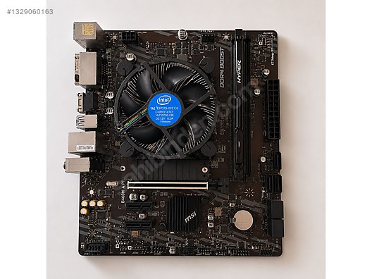 İ5 10400F + 16GB DDR4 CL16 3000MHZ RAM + MSI B460M-A PRO