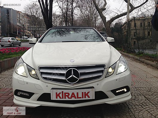 Interworld Rent A Car Mercedes E250 Cabri O Amg Ki Ralik Arac Oto