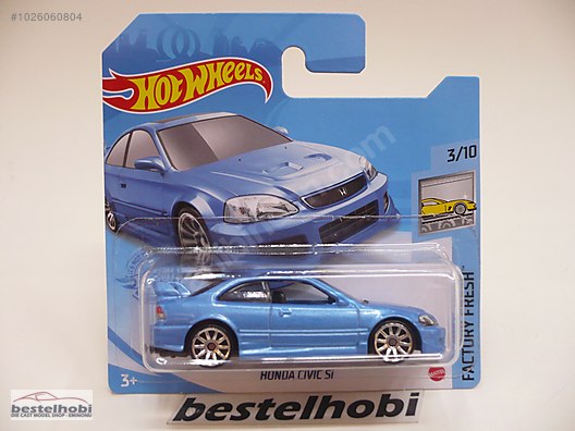 hot wheels honda civic si blue