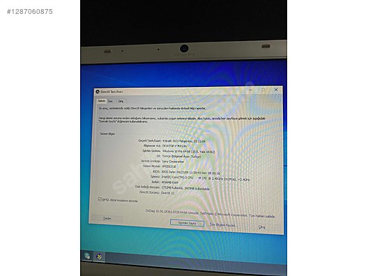 Used & Brand New Items / Computers / Laptops & Notebooks / Laptops / Sony