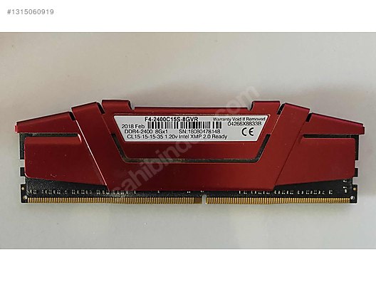 W*D様 ［中古 動作確認済]GSKILL DDR4 8GBx2 メモリー GSkill 8gb Ddr4 2400mhz sorunsuz sahibinden.comda - 1315060919