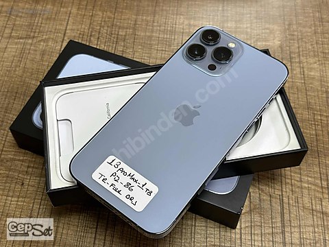 Apple iPhone 13 Pro max 1tb本体 箱付き Apple / iPhone 13 Pro Max / TR TURKCELL 13 PRO MAX 1TB MAVİ