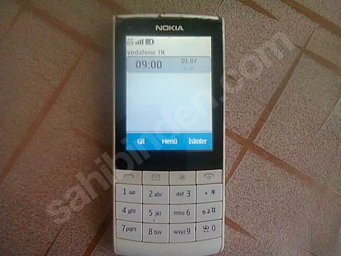 Nokia X3-02 Touch and Type Cep Telefonu.İkinci el,sorunsuz.wlan.