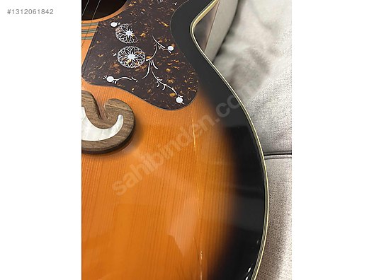 EPİPHONE EJ 200-CE ELEKTRO AKUSTİK GİTAR SUNBURST VİNTAGE on