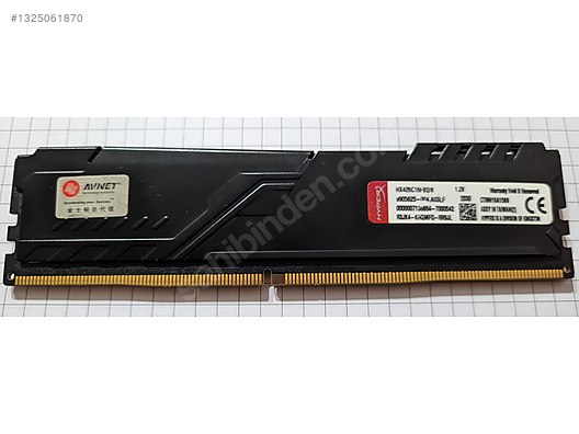 HyperX FURY DDR4 8GB 2666MHz RAM | 8 GB on sahibinden.com - 1325061870