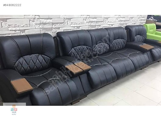 Nur Buro Dan Imalattan Halka 5 Oturum Deri Koltuk Takimi 2 399tl Alisveris Sifir Ikinci El Urunlerle Sahibinden Com Da 648062222